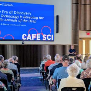 Cafe Sci reveals new deep-sea organisms