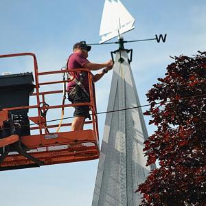 Weathervane. KEVIN BURNHAM/Boothbay Register