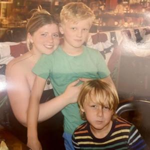 Emily LeGree with brothers Charlie and Sam LeGree. Courtesy of Emily LeGree