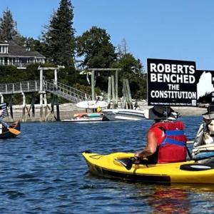 Port Clyde protest. Courtesy photo
