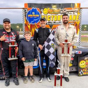 Super Streets: Pictured from left, Andy Kaherl, Trent Reed, Kevin Douglass and Kevin Sherman. Jasen Dickey photo