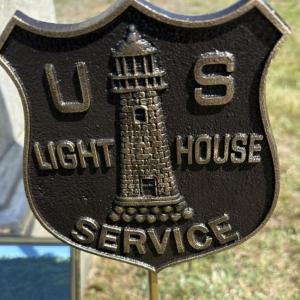 U.S. Light House Service marker. Courtesy photo