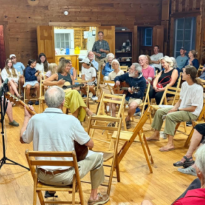 Last week's jam session/sing-along at the Community House. Courtesy of Susan Schadler