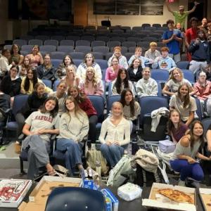Interact Club members at their first meeting of the 2026-2027 school year. Courtesy of Bruce Harris