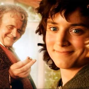 Sir Ian Holm as Bilbo Baggins and Elijah Wood as Frodo Baggins in a scene from “The Lord of the Rings: The Fellowship of the Ring." See it again on the Harbor Theater's silver screen Sept. 22. Courtesy of the venue