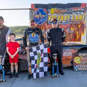 From left, Frank Moulton, Easton Downing, Shane Clark and Jonathon Emerson. Jasen Dickey photo