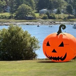 Photo ops and parking at the Lincoln Home in Newcastle Oct. 9-Oct. 12 during the Damariscotta Pumpkinfest. Kim Traina photo