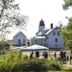 Burnt Island Light, the second oldest lighthouse in Maine (1821), ready for Maine Lighthouse Day, Sept. 9. LISA KRISTOFF/Boothbay Register