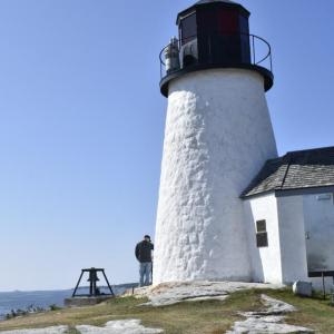 The Burnt Island Lighthouse. LISA KRISTOFF/Boothbay RegisterS