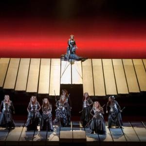A scene from the 2019 production of Richard Wagner's "Die Walküre - Ride of the Valkyries." Courtesy of The Met Live in HD