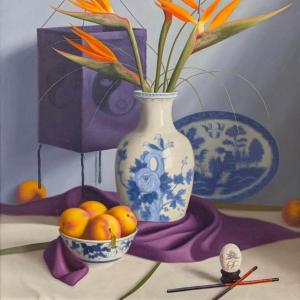 Honorable Mention #3: "Birds of Paradise" by Charlie Nowell. 