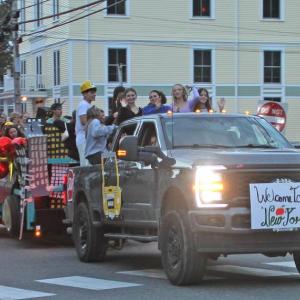 Freshmen float. STEVE EDWARDS/Boothbay Register