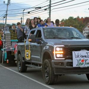 Freshmen float. STEVE EDWARDS/Boothbay Register