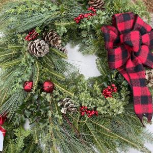 Get your holiday wreath from the Bremen Library. Courtesy photo