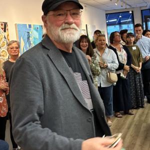 Philip Bascal received his Honorable Mention ribbon. LISA KRISTOFF/Boothbay Register