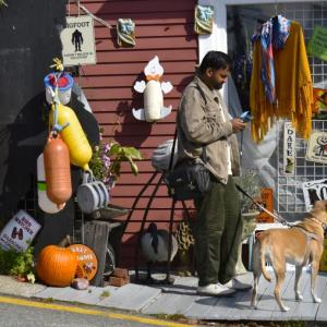 Pumpkins, witches and skeletons galore! Downtown businesses are preparing for the spooky season, even as summer weather returns for a guest appearance. ISABELLE CURTIS/Boothbay Register