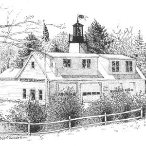 Drawing by Diane Spofford Randlett
