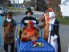 Janson's Clothing, winners of the Bed Race. GARY DOW/Boothbay Register