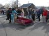The McSeagulls' team nears the finish line. GARY DOW/Boothbay Register