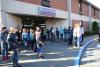 Students at Boothbay Region Elementary School get ready to greet Ellie Logan. KEVIN BURNHAM/Boothbay Register