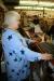 Suzanne Raudenbush at works the counter at Sherman's.  KEVIN BURNHAM/Boothbay Register