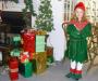 Elf (Della Hahn) is ready to help Santa at the Memorial Library. GARY DOW/Boothbay Register
