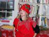 This elf (Liza Cheney) is ready to had out cookies at the Memorial Library. GARY DOW/Boothbay Register