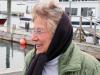 Mary Whitney was excited to see Santa once again. GARY DOW/Boothbay Register