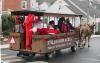 Santa and all his helpers head to the library to meet with the children one on one. GARY DOW/Boothbay Register