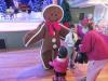 A hug from the holiday Gingerbread Man. RYAN LEIGHTON/Boothbay Register