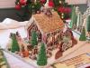 "Illuminated English Cottage" created by Carly Crewell won Best Traditional Gingerbread House. RYAN LEIGHTON/Boothbay Register