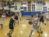 Hannah Morley drives hard to the hoop. RYAN LEIGHTON/Boothbay Register