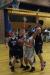 Linc Simmons draws a crowd of Rebels on a shot attempt Friday night. RYAN LEIGHTON/Boothbay Register