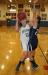 Avae Traina (5 points) looks to score over a Rebel defender. KEVIN BURNHAM/Boothbay Register