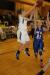 Sarah Caron passes into the paint against Oak Hill. KEVIN BURNHAM/Boothbay Register