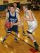 Linc Simmons defends against Dirigo's Robbie Babb in the first half. KEVIN BURNHAM/Boothbay Register