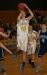 John Hepburn keeps his eyes on the basket during a second-half shot attempt. KEVIN BURNHAM/Boothbay Register