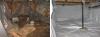 Basement Encapsulation Before & After | Evergreen Home Performance | Maine