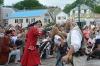 Temporary British captain Krudbeard spars with Sid Viskus. KATRINA CLARK/Boothbay Register