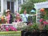  Miss Windjammers Kitty Boyd on the Booothbay Region Greenhouse's float. SUE MELLO/Boothbay Register