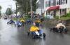 The Kora Kops tear up Townsend Avenue. SUE MELLO/Boothbay Register
