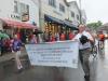  The Library's books to bikes float. SUE MELLO/Boothbay Register