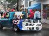  The welcome home soldiers float.  SUE MELLO/Boothbay Register