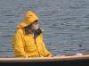 An old salt on the Brown's Wharf antique boat. KEVIN BURNHAM/Boothbay Register