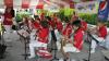 The Boothbay Region Community Band plays a march during Tuesday's performance in the Waterfront Park. KEVIN BURNHAM/Boothbay Register