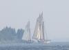 Lewis R. French, left, and Heritage. SUE MELLO/Boothbay Register