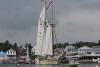 The Heritage at the dock in downtown Boothbay Harbor. SUE MELLO/Boothbay Register