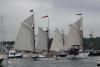 Big sails over the harbor. SUE MELLO/Boothbay Register