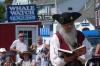 Though a bloodthirsty pirate, “Doc” also enjoys reading pirate stories such as “Treasure Island,” especially to eager groups of kids watching a puppet show. KATRINA CLARK/Boothbay Registe