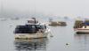FOG ADDS A SENSE OF SERENITY to this midsummer Boothbay Harbor morning. GARY DOW/Boothbay Register